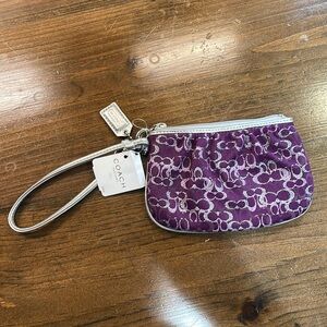 Coach wristlet
